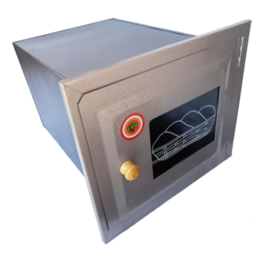 Forno Fogão  frente  de Vidro á Lenha N°3  Sem Cinzeiro 50x35x30cm em Oferta na Shopee