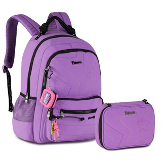 Kit Costas Luluca Youtuber Estojo Box Clio Style Feminino Juvenil Bolsa Escolar Porta Fone em Oferta na Shopee