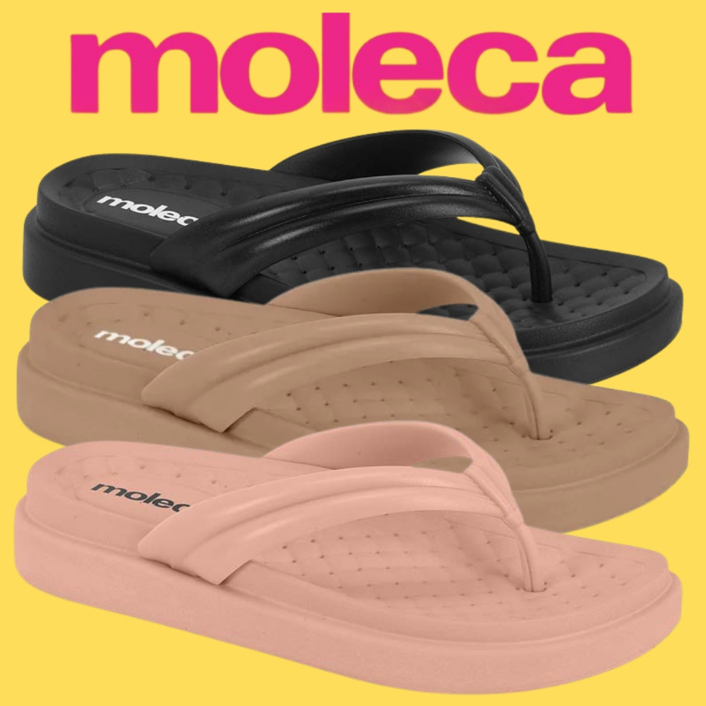Chinelo Nuvem Marshmallow Moleca Feminino Ortopedico Massageador | Lançamento Moleca Original !