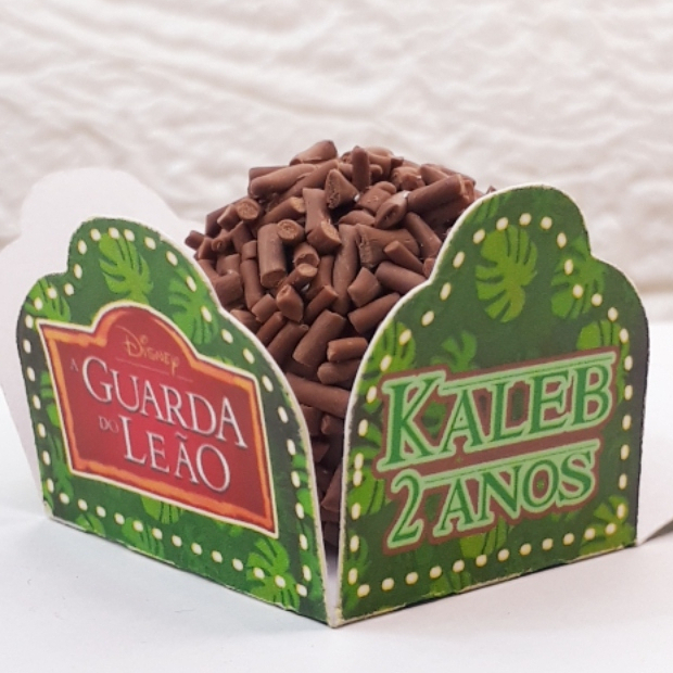 Forminhas personalizadas / Forminhas para docinho / Forminhas de Brigadeiro	A Guarda do Leão