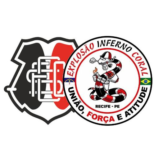 12 Adesivos do Inferno Coral e Santa Cruz em Vinil + União Dedo Pro Alto UDA