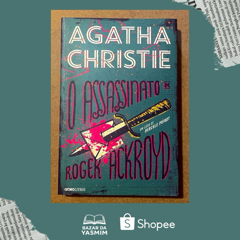 Livro O Assassinato de Roger Ackroyd - Agatha Christie