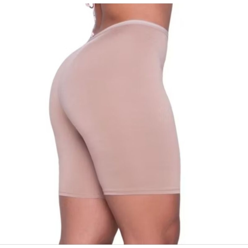 Shorts  Anagua Modeladora Femenino Segunda Pele Conforto Antiatrito Para Saia e Vestido