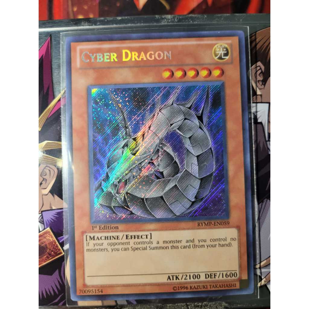 Cyber Dragon - Raridade SECRET - PRIMEIRA EDIÇÃO DE 2012 - RYMP - Yugioh! Original Konami.