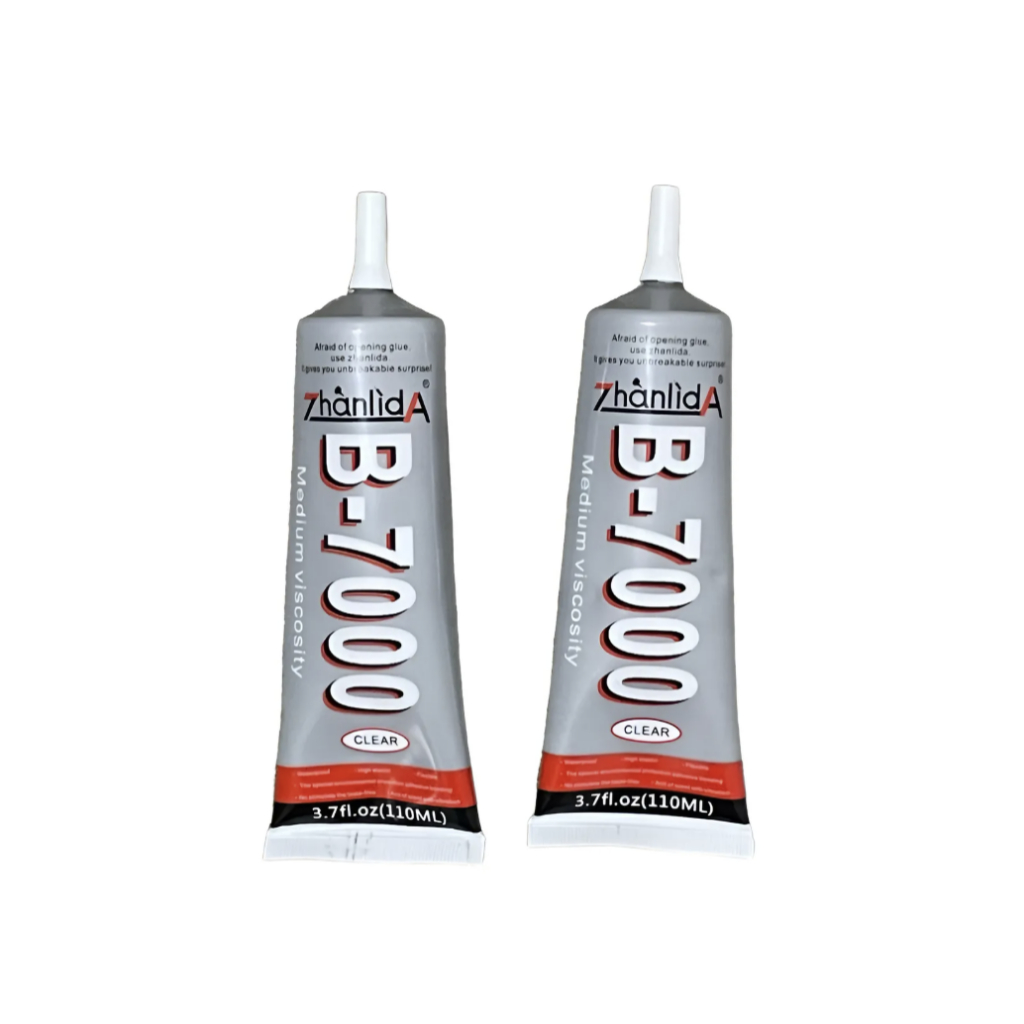 kit 2 Cola Fixar Telas E Componentes B7000 110 Ml Transparente em Oferta na Shopee