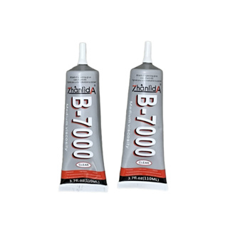 kit 2 Cola Fixar Telas E Componentes B7000 110 Ml Transparente em Oferta na Shopee