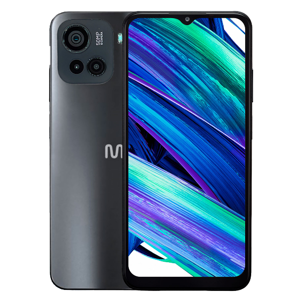 Celular Multilaser M23 Pro 128GB / 8GB RAM / Tela 6.5" / Cámeras de 50MP + 2MP + 2 MP e 8MP - Preto