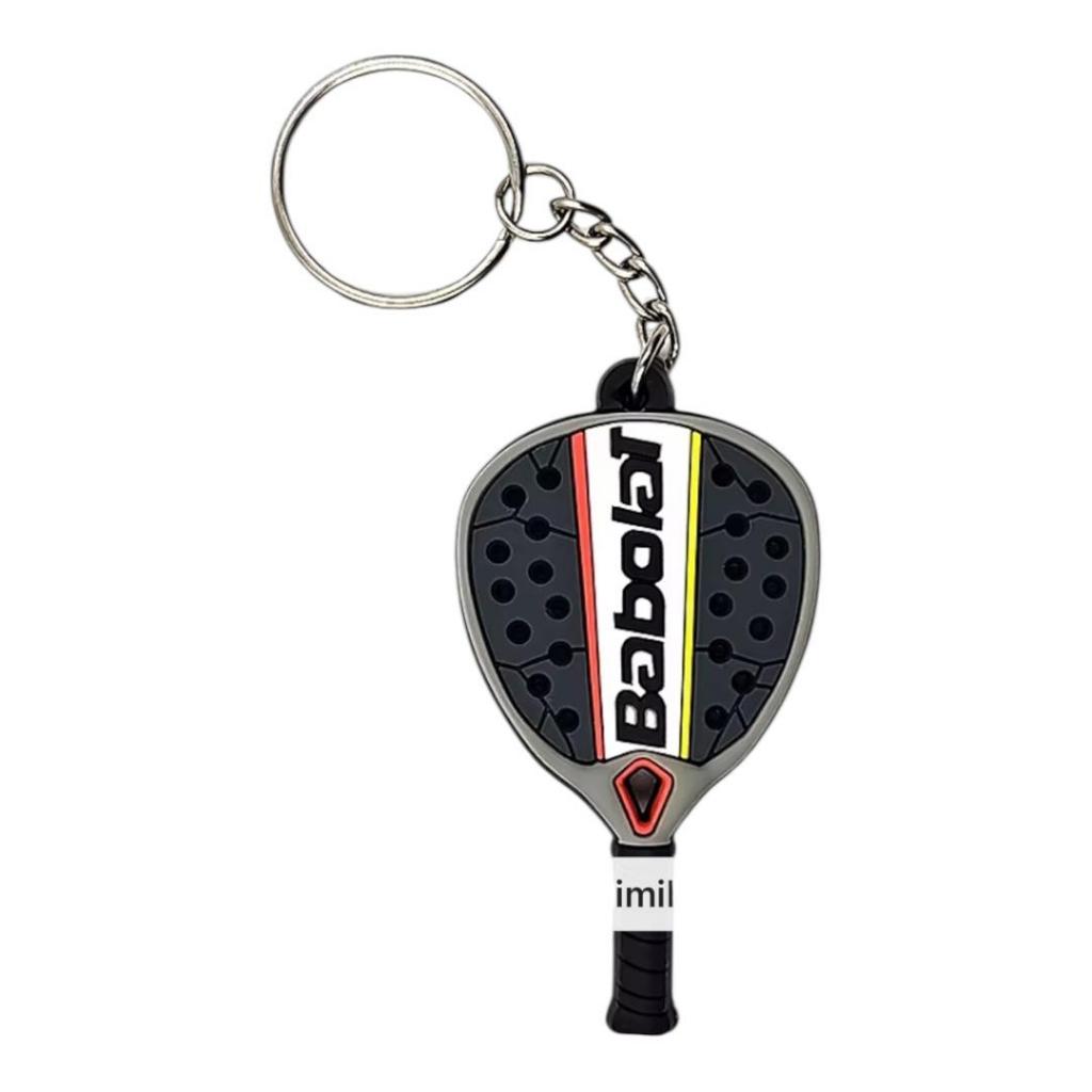 1x Chaveiro Raquetinha Tenis Beach Tennis Padel Keyring Babolat