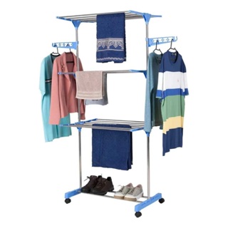 Varal de Chão 3 Andares Para Roupas e Calcinha Portátil e Dobrável em Oferta na Shopee
