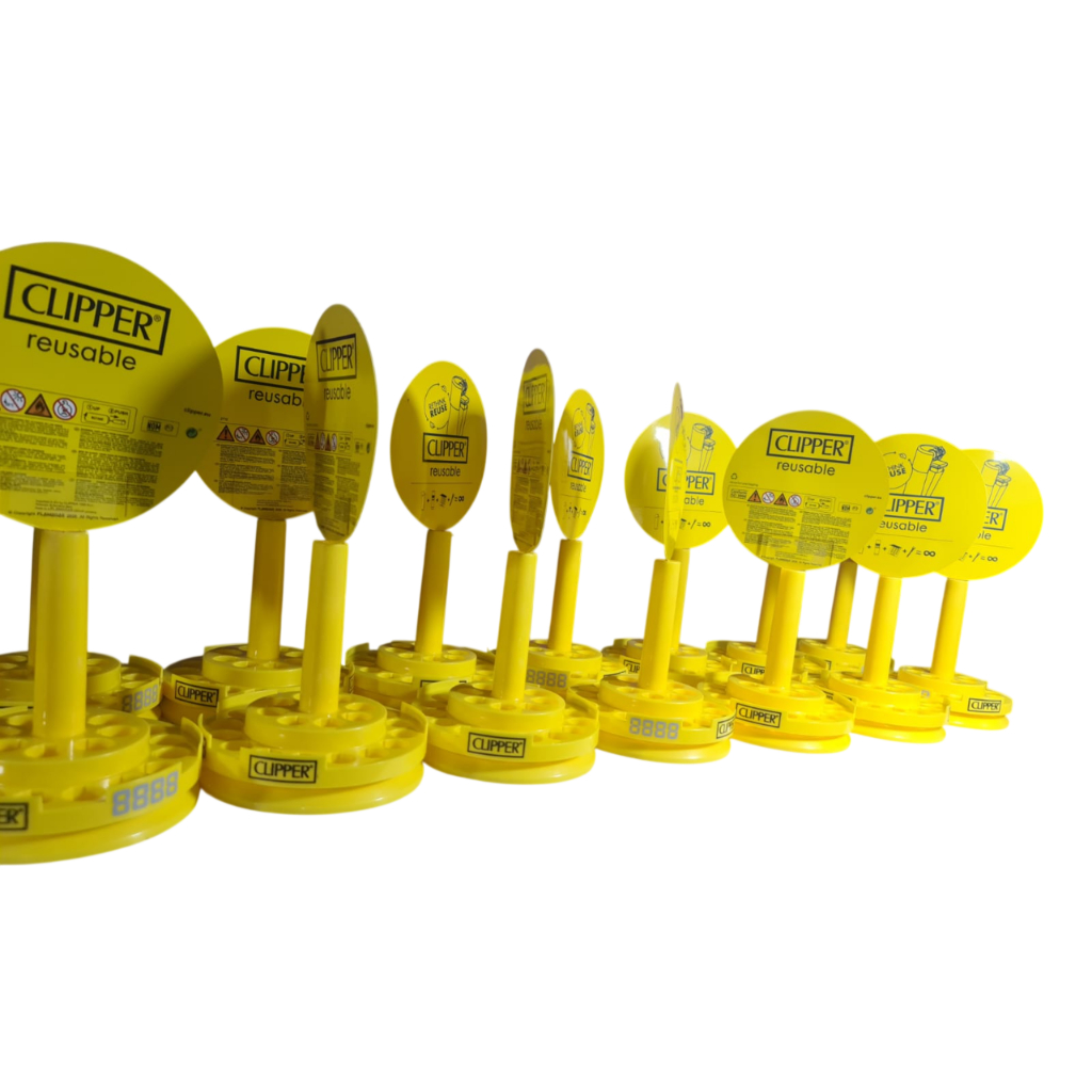 Expositor Clipper + 48 Clipper grande EXCLUSIVOS IMPERDÍVEL