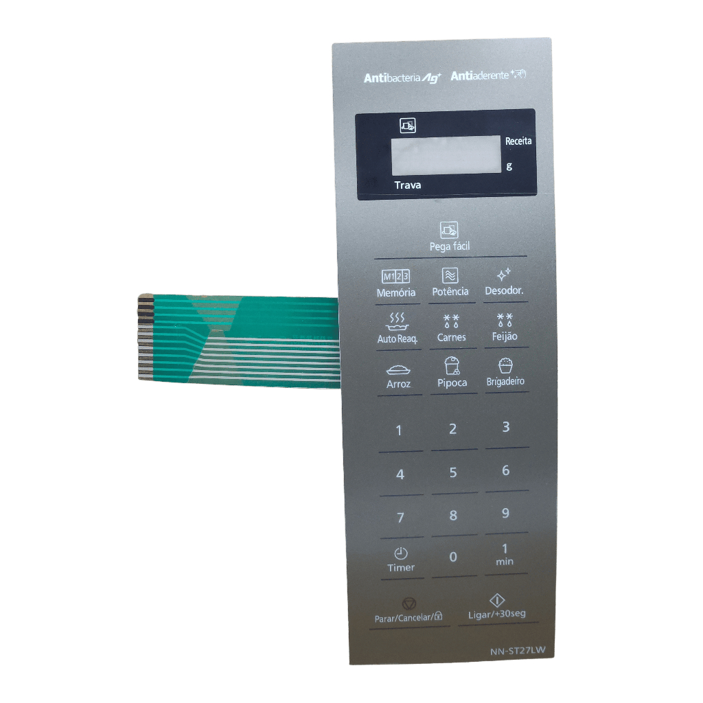 Membrana Teclado Microondas Panasonic NNST27LW