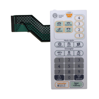 Membrana Teclado Microondas Consul CMP25 em Oferta na Shopee