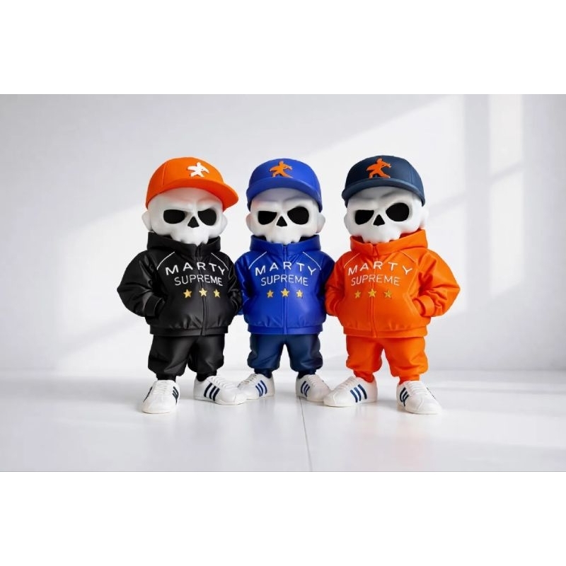 Boneco Caveira Estilosa Decorativa Sala quarto estante Colecionável exclusividade Coisas diferentes