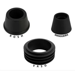 kit borrachas para vedação preta completa