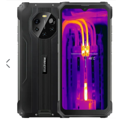 Celular Blackview BL8800 Pro NFC Dual SIM de 128GB 8GB RAM de 6.58" 50+5+2+2MP 16MP - Conquest Black