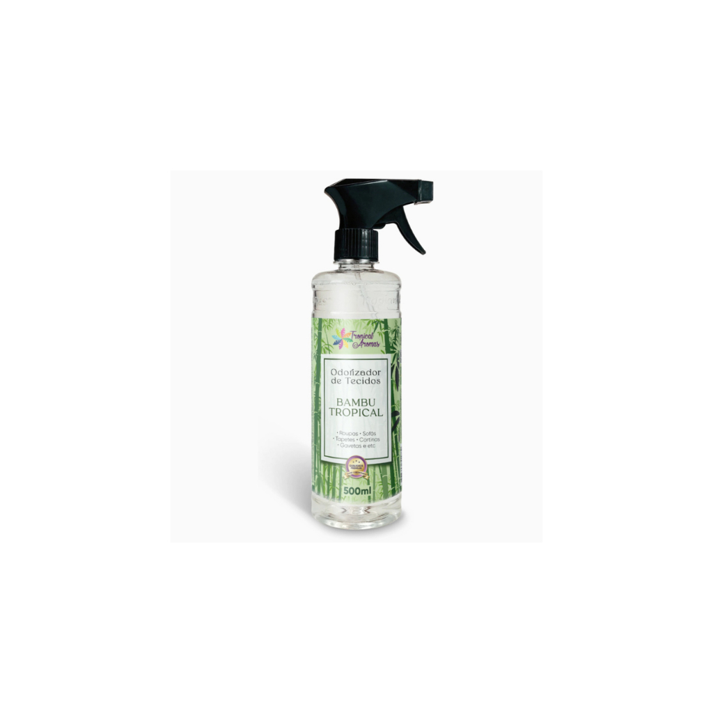 Spray Odorizador de Tecidos Lençóis Roupas Sofás Tapetes Cortinas Gavetas 500ml