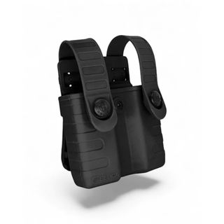 Porta Carregador Duplo Tab Lock Fast Bélica - Preto