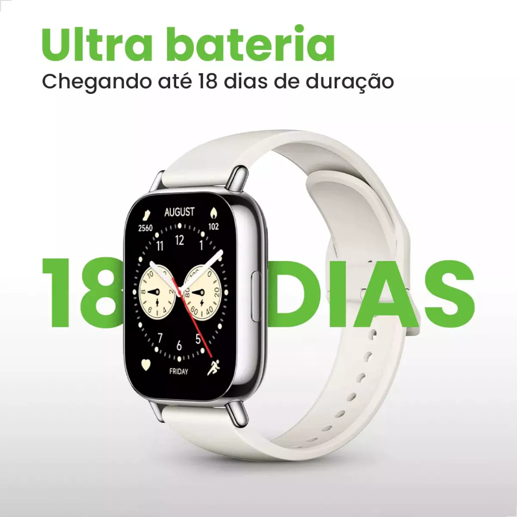 Smartwatch Redmi Watch 5 Lite Amoled GPS A Prova Dagua