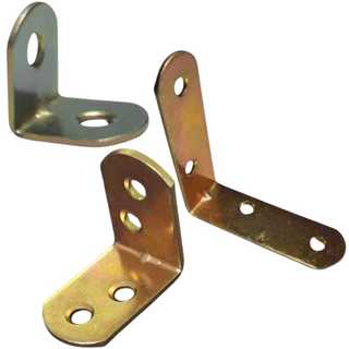 Kit Cantoneira 2X2 3X3 OU 4x4 Cm L Reforço Moveis Cama Cadeira + Parafusos Inclusos Mao Francesa Reforço Cadeiras em Oferta na Shopee