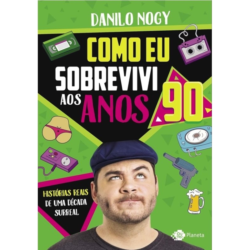 (Veja o vídeo) - Livros USADOS: Como Eu Sobrevivi aos Anos 90 - Danilo Nogy