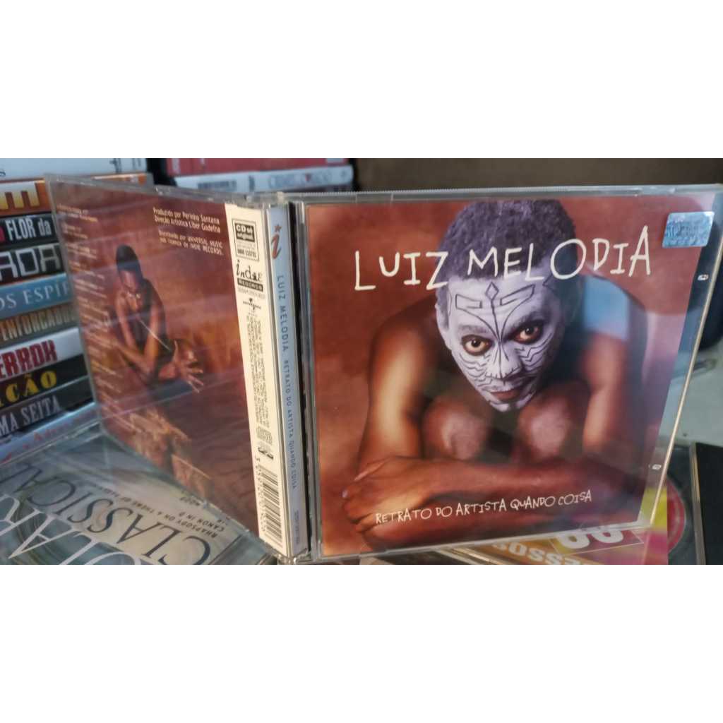 Cd Luiz Melodia - Impecavel - Retrato do artista quando coisa- Indie Rcords
