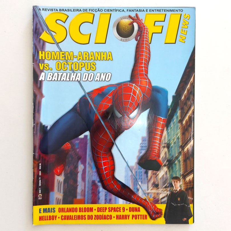 Revista Sci-fi News Ed77 2004 Homem-aranha Vs Octopus Deep Space 9 Duna Hellboy