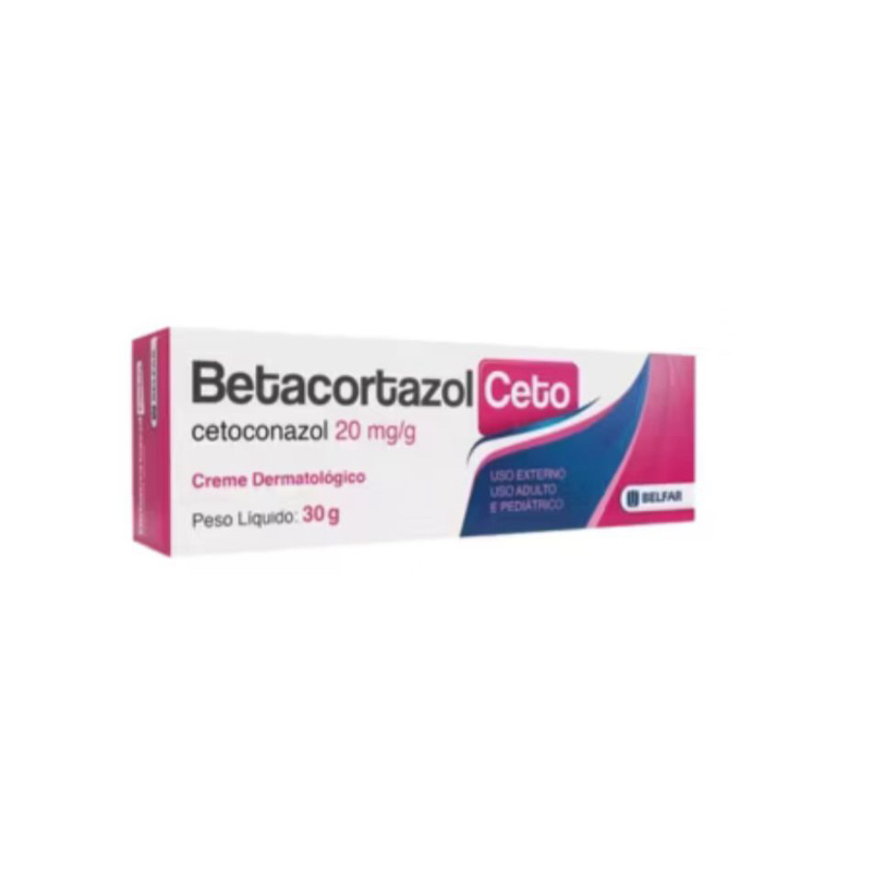 Creme para dermatite atópica, fungos e alergias Betacortazol Ceto 30g