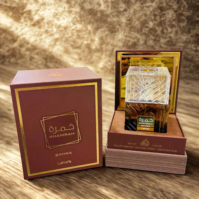 Perfume Nobre Perfume Lattafa Khamrah ORIGINAL Eau De Parfum Unissex 100ml Presente dias