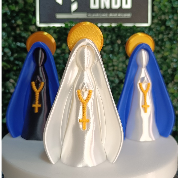 Escultura Nossa Senhora Minimalista Decorativa - 3D Premium - Varios Modelos