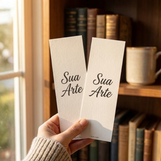 Marca Página Personalizado Marcador de Livro Papel Fotográfico 180g Brilhante Kit 8 a 100 Unidades em Oferta na Shopee