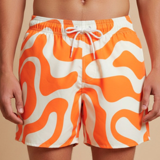 Bermuda Masculina Shorts Tactel Mauricinho Leve Seca Rápido Elastano Curto Praia Banho Piscina em Oferta na Shopee