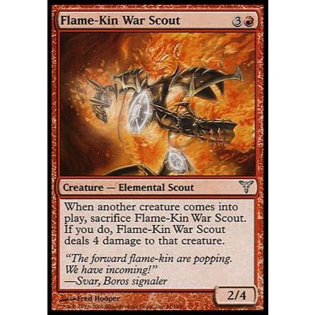 Batedor Irmão-das-Chamas (Elemental) - Magic The Gathering