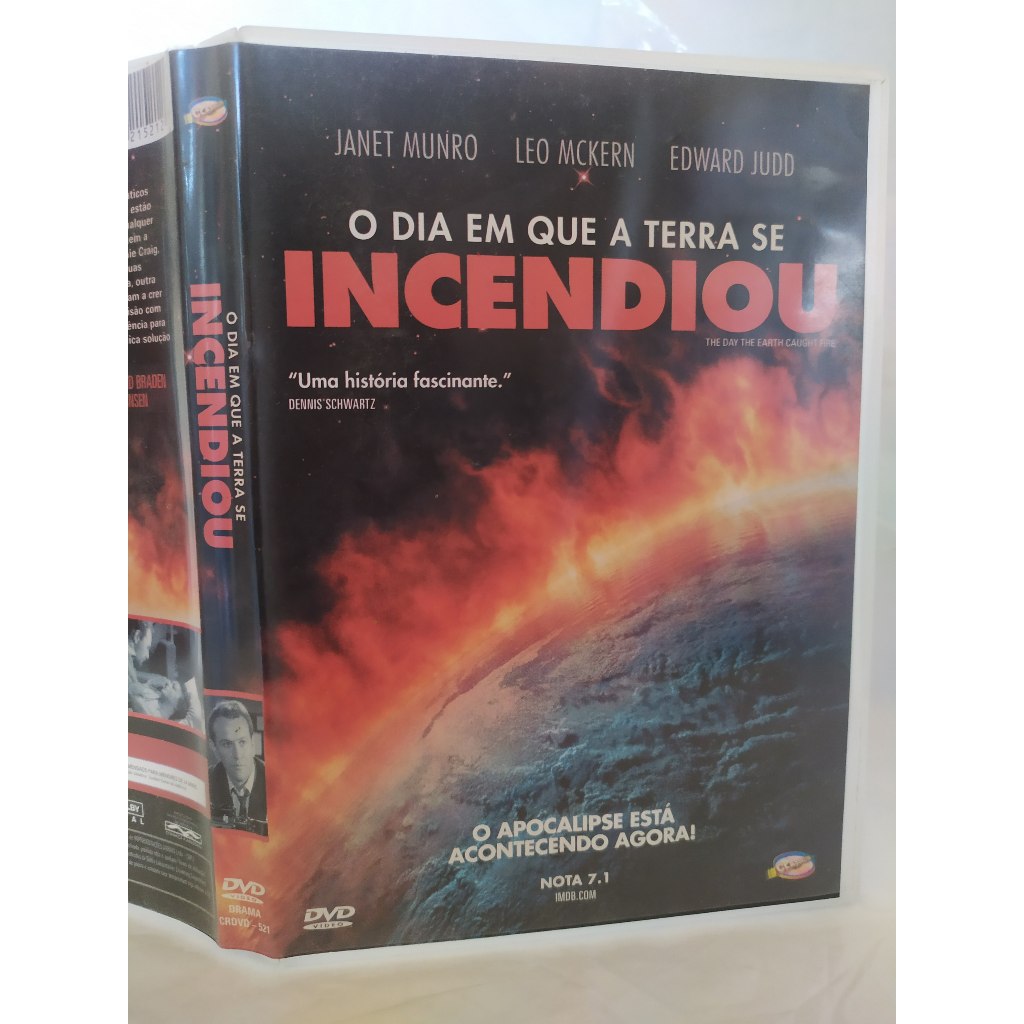 Dvd o dia em que a terra se incendiou 1961