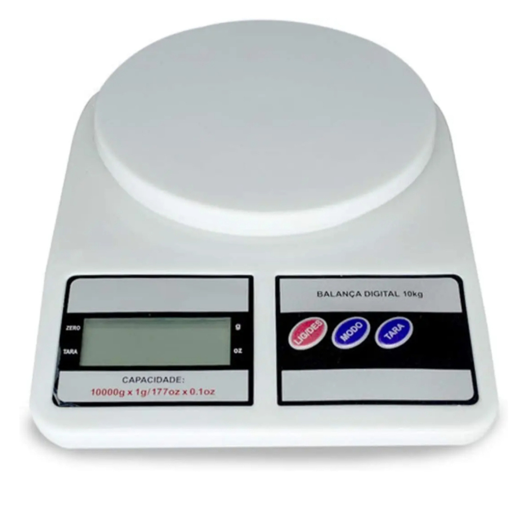 Balança Digital De Precisão 1g À 10kg Cozinha Dieta Fitness