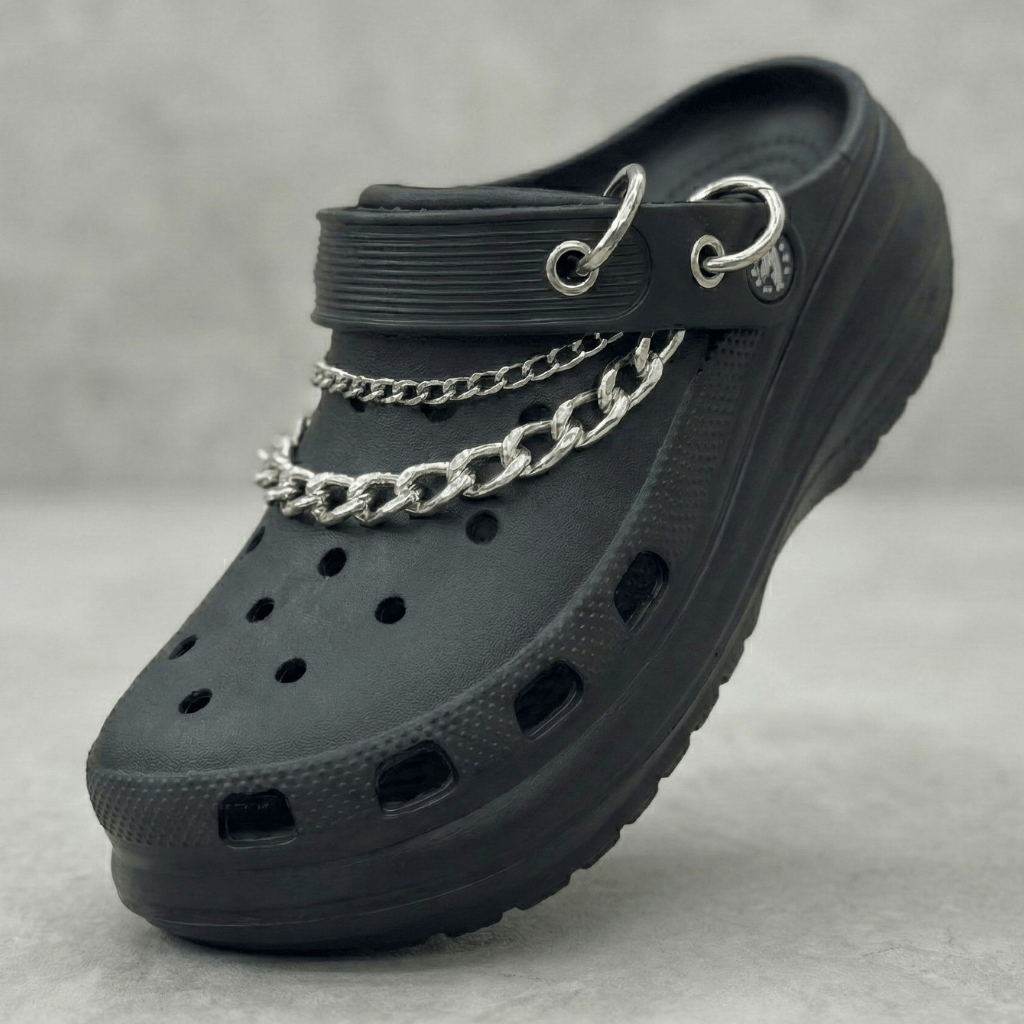 Babuche Sandália Plataforma Feminina Anti Derrapante Styps Hooked em Oferta na Shopee