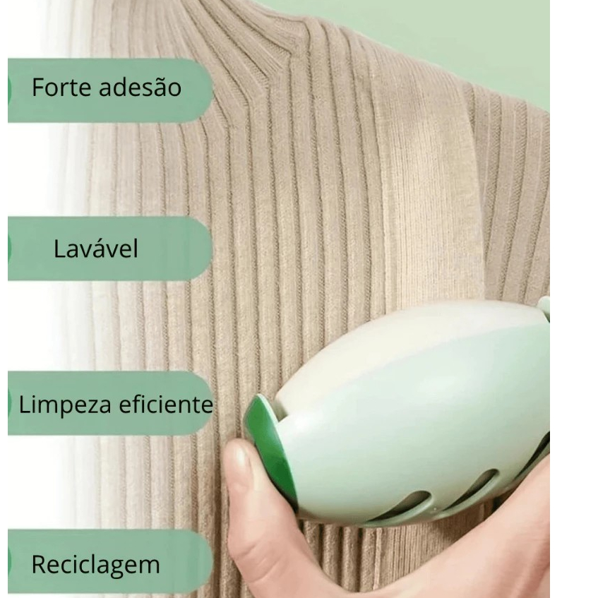 Rolo Pegajoso De Pêlos De Roupas Laváveis