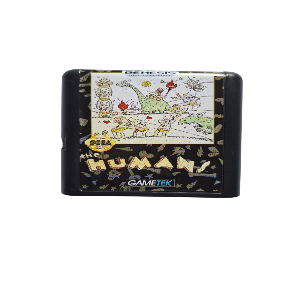 The Humans Humanos Puzzle Mega Drive Genesis