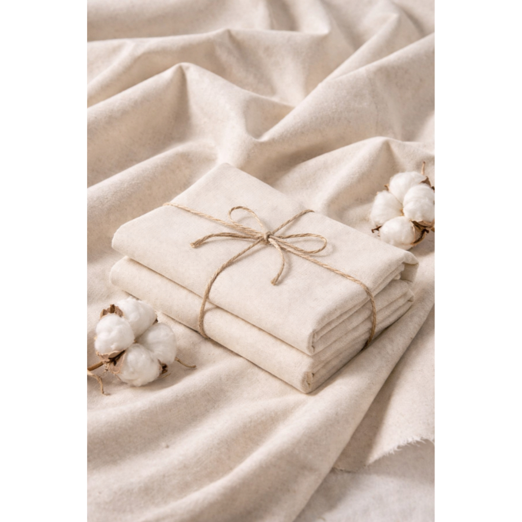 Tecido Algodão 100% Cru – Corte de 1 a 5 Metros | Artesanato e Costura