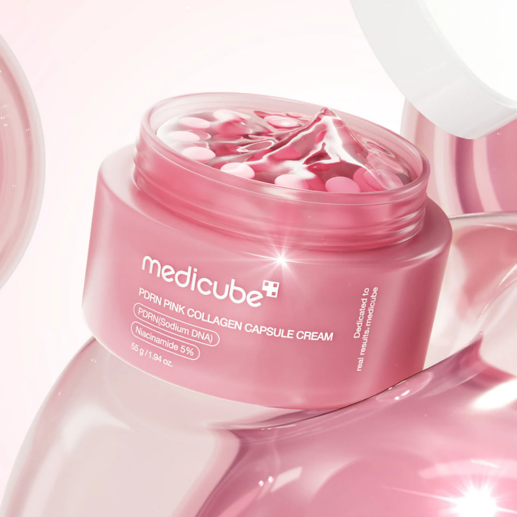 Medicube PDRN Pink Collagen Ball Cream -Creme inovador em formato de esferas