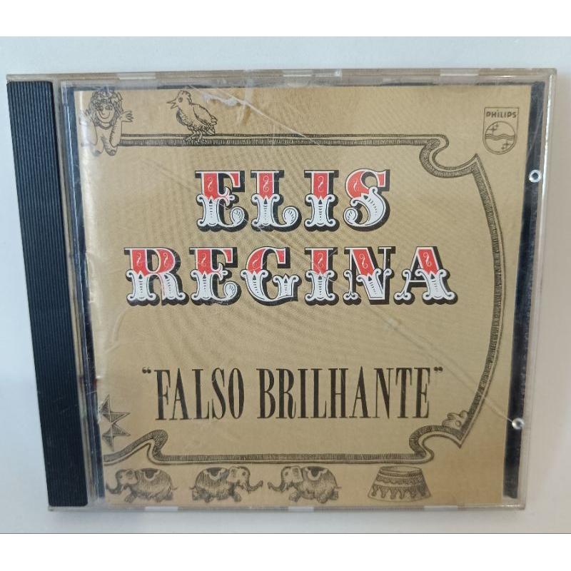 CD Elis Regina Falso Brilhante colecionador música