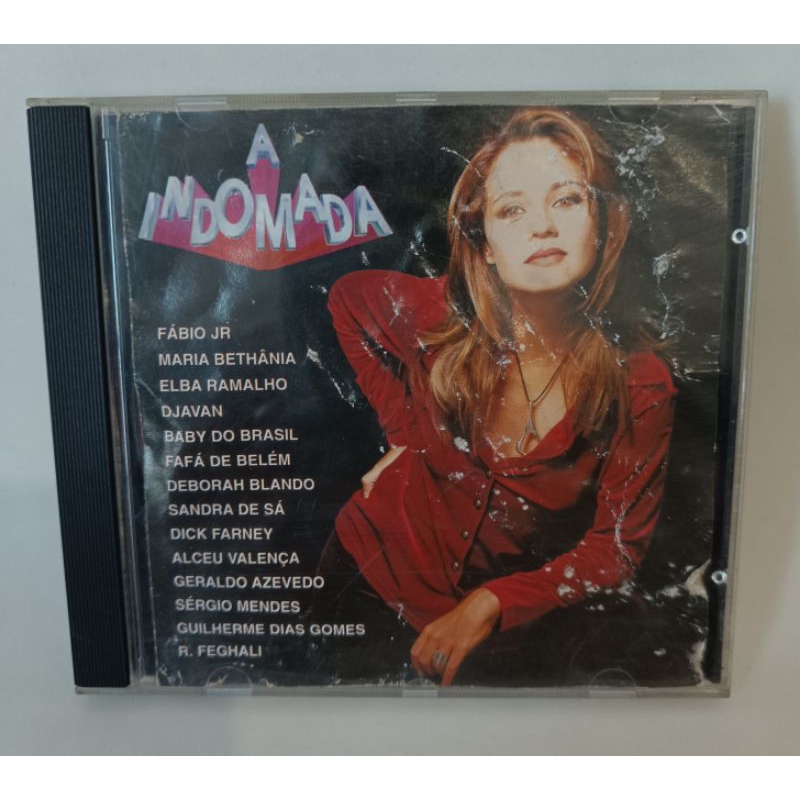 CD Novela A Indomada Nacional Trilha Sonora colecionador música