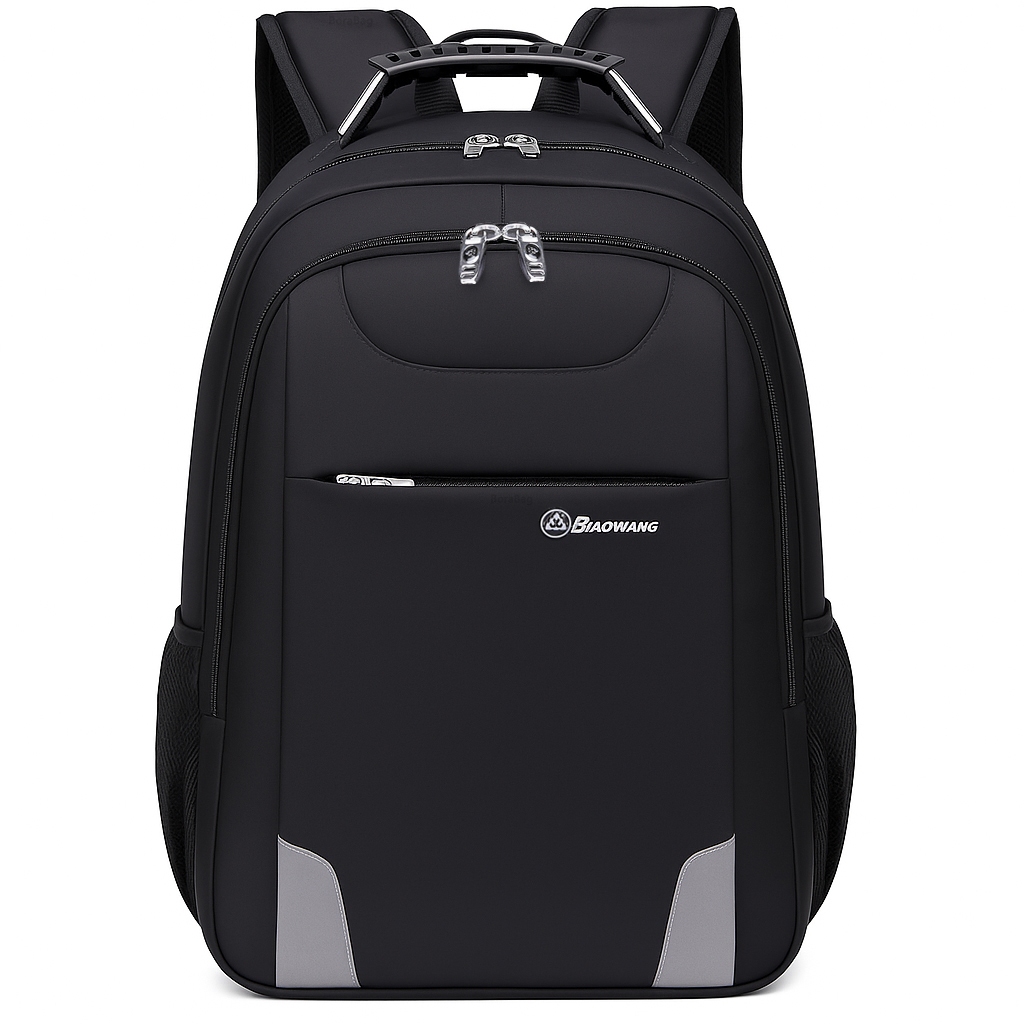 Imagem Mochila Biaowang Masculina Impermeável com Alça de Aço e Alças Reforçadas para Notebook Viagem Trabalho Escolar