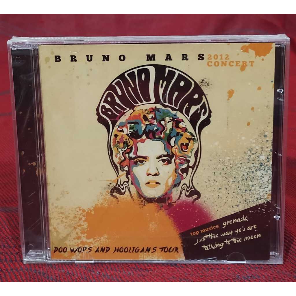 CD Bruno Mars - Concert 2012 - Doo Wops And Hooligans Tour (novo/lacrado)