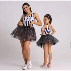 Fantasia Presidiária com Saia de Tule – Adulto ou Infantil