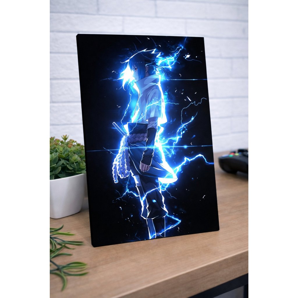 Quadro Decorativo Sasuke Uchiha – Naruto shipudden -- Decorção-Anime