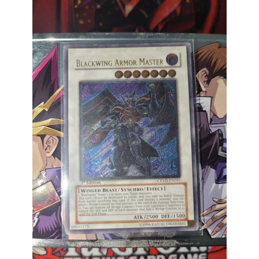Blackwing Armor Master - Raridade ULTIMATE - PRIMEIRA EDIÇÃO de 2009. - Yugioh! Original Konami.