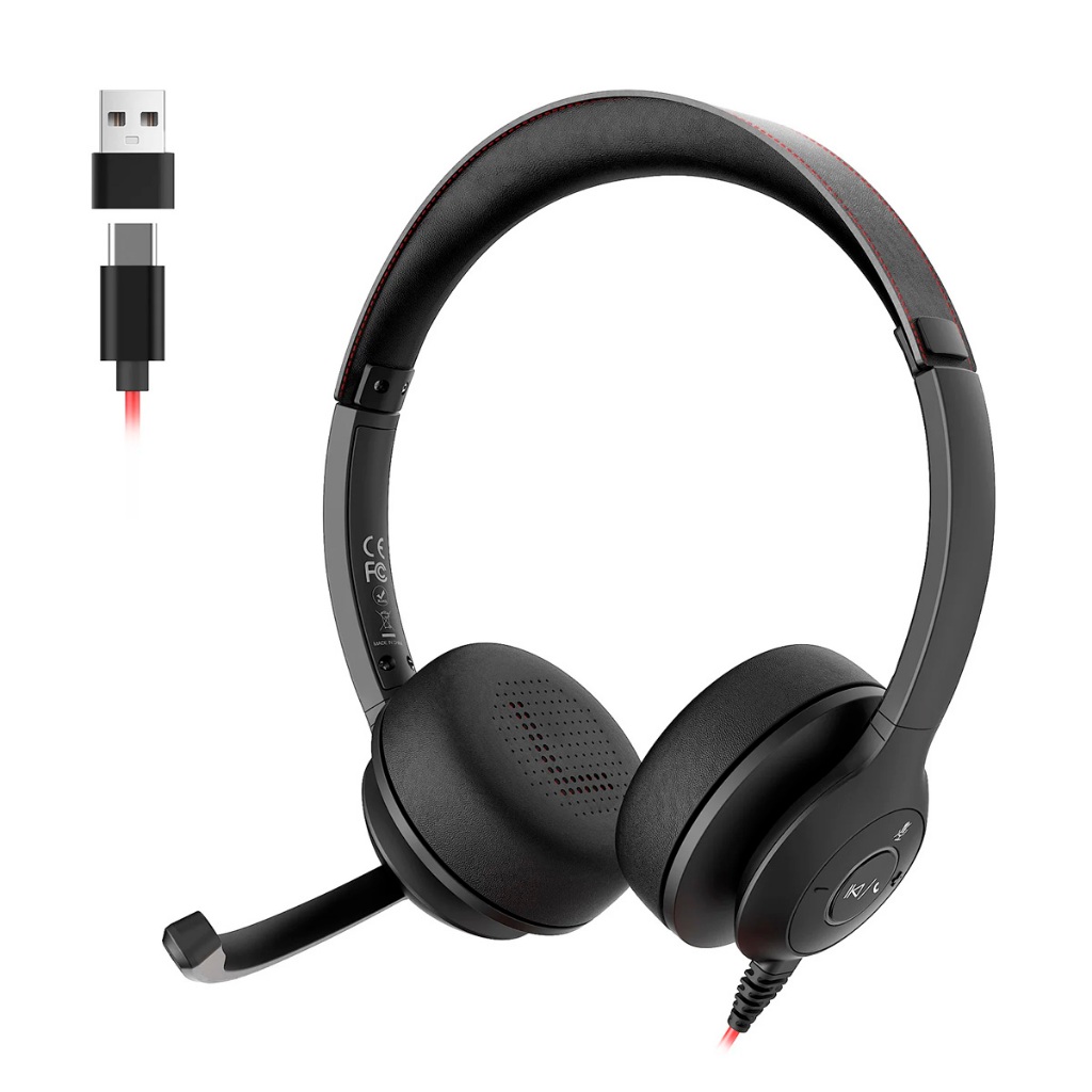 Headset Gamer Profissional Onikuma X37 USB Type-C Tipo H390 C3320 Preto