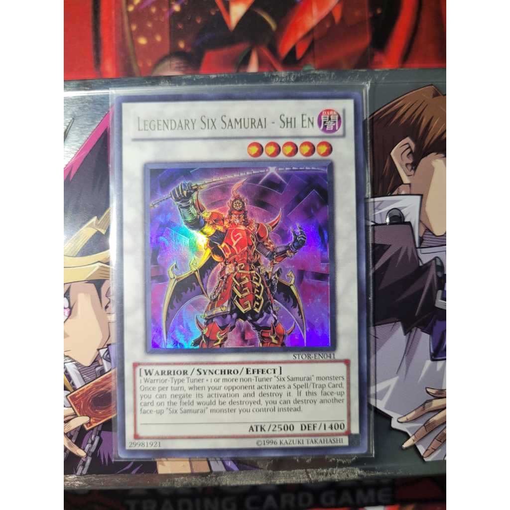 Legendary Six Samurai - Shi En - Raridade ULTRA - Yugioh - Original Konami.
