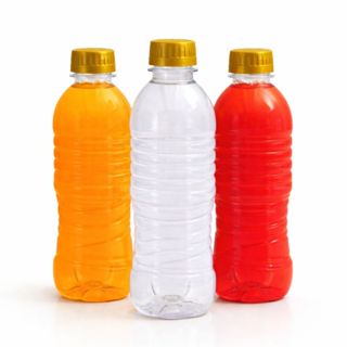 Garrafa PET 330ml c/ Relevo 75 Unidades Virgem Tampa Lacre 8 Cores Atacado, Sucos/Água/Cachaça 300ml em Oferta na Shopee