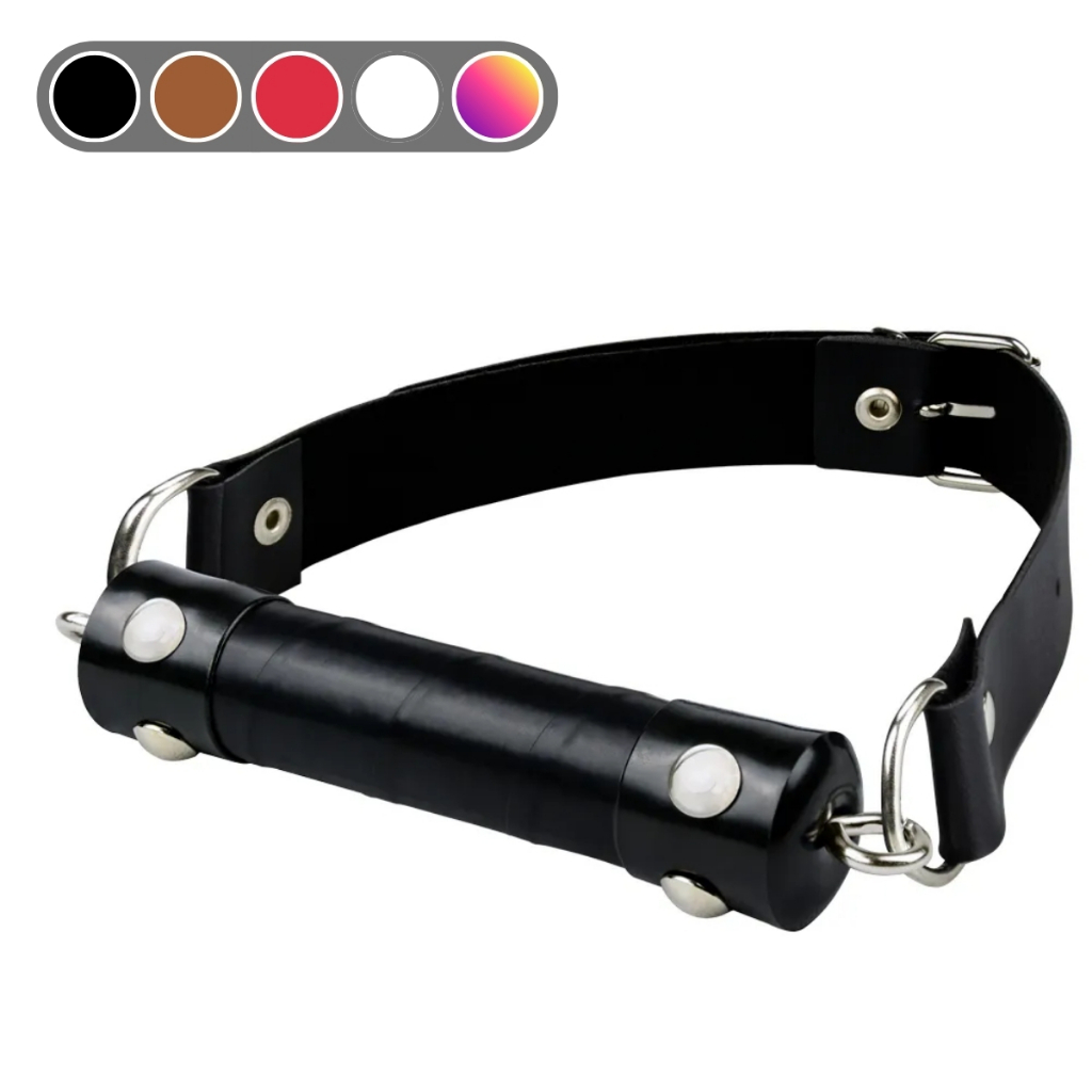 Mordaça Em Bastão Com Tiras De Regulagem BDSM - FETICHE - SADO - SEX SHOP em Oferta na Shopee